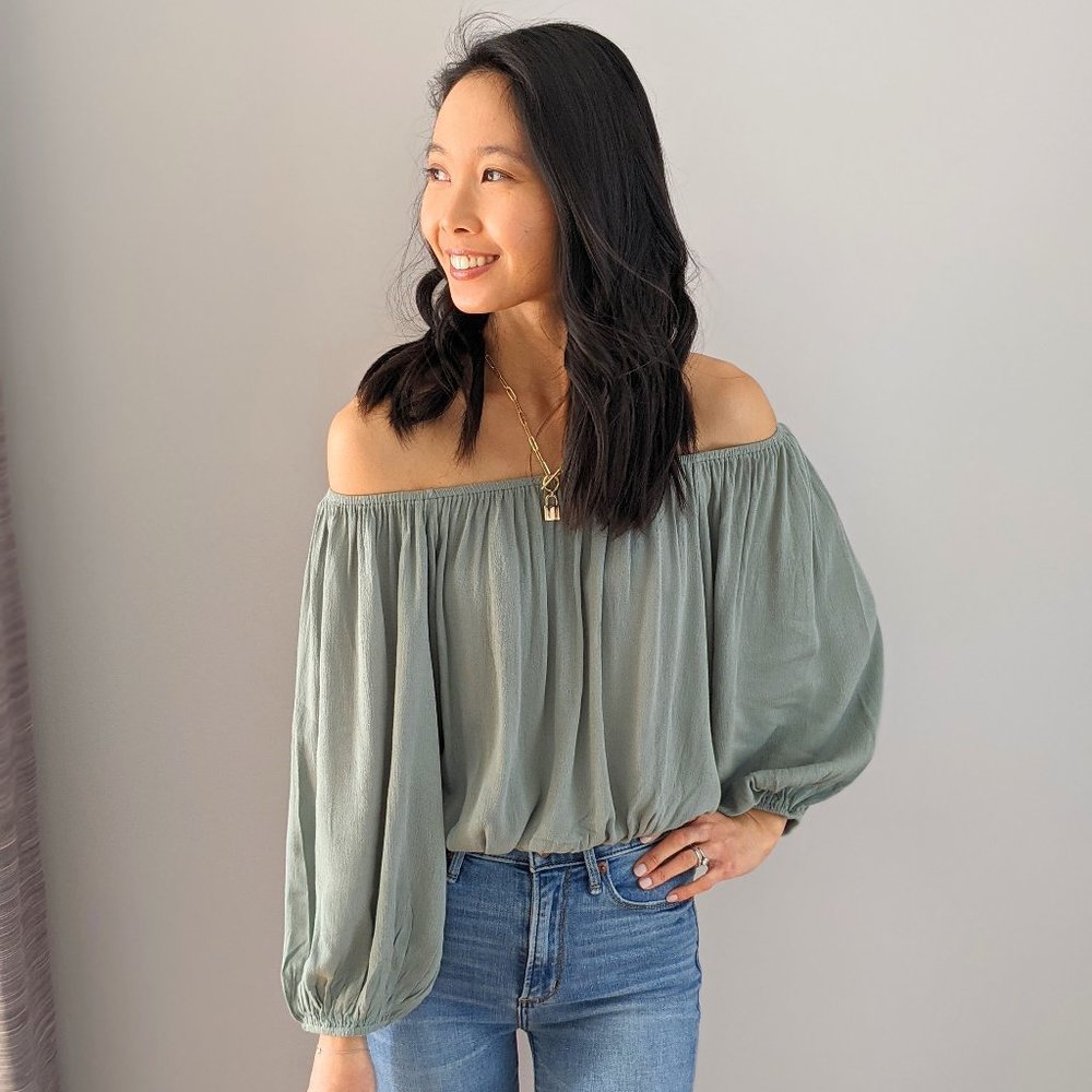 La Miel Off the Shoulder Top
